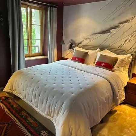 Appartement Beautiful 3br With Terrace Château-d'Œx